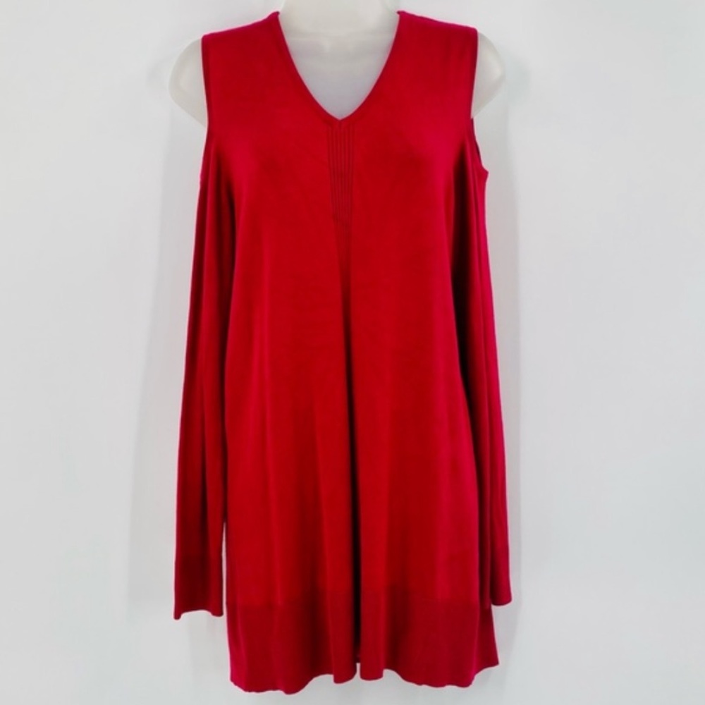 THE LIMITED Cold Shoulder Knit Top 0148